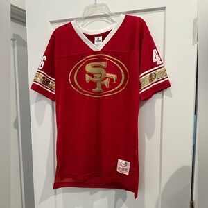 PINK Victoria's Secret Red and Gold Top